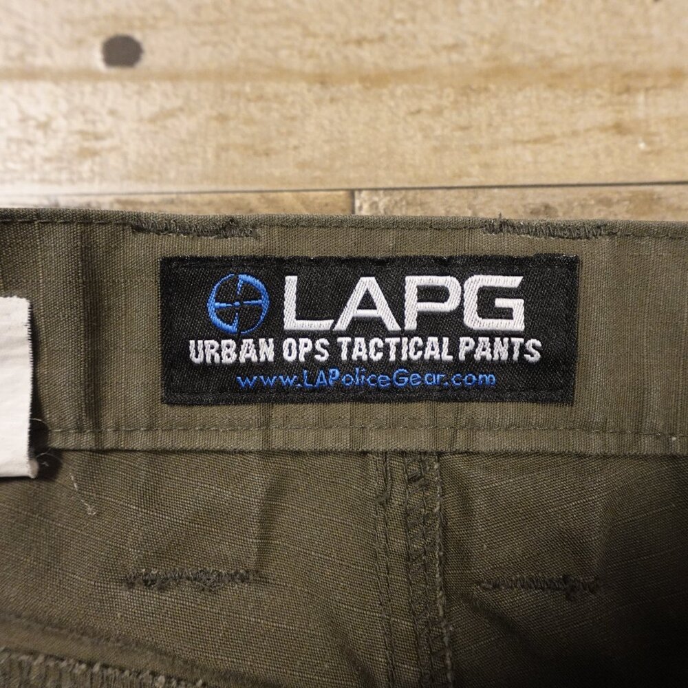LA Police Gear‎ Urban Ops Tactical Pants – Men's 34x32 Olive Green - Picture 3 of 12